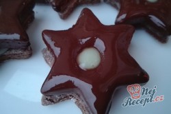 Příprava receptu Čokoládové vánoční hvězdy, krok 1
