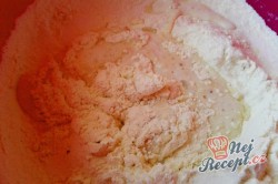 Příprava receptu Kynuté sádlové šátečky s vanilkou a ořechy - FOTOPOSTUP, krok 1