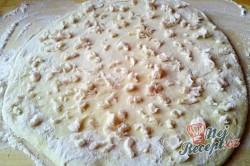 Příprava receptu Kynuté sádlové šátečky s vanilkou a ořechy - FOTOPOSTUP, krok 3