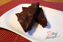 Příprava receptu Brownies trojúhelníčky, krok 1