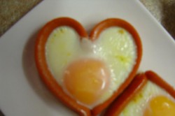 Příprava receptu Valentýnská snídaně, krok 4