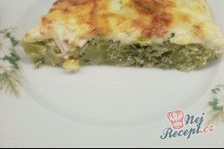 Recept FITNESS brokolicový dort bez mouky
