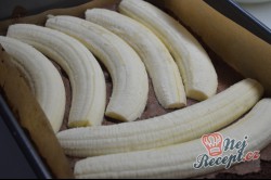 Příprava receptu Božské banánové řezy OPIČKA, krok 3