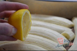 Příprava receptu Božské banánové řezy OPIČKA, krok 4