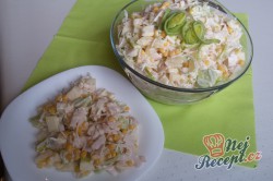 Příprava receptu Celerový salát s ananasem a pórkem, krok 6