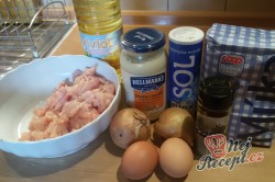 Příprava receptu Nejjemnější marináda z majonézy na kuřecí placky, krok 1