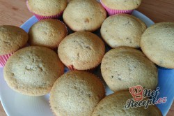 Příprava receptu Vanilkové Muffiny s čokoládou, krok 1