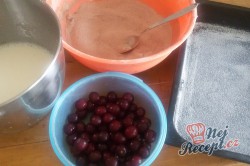 Příprava receptu Hrníčková kakaová bublanina, krok 1