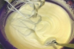 Příprava receptu NEPEČENÝ cheesecake s nutelou a mascarpone krémem, krok 3