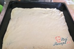 Příprava receptu Kynutý koláč s mákem, meruňkami a tvarohem, krok 6