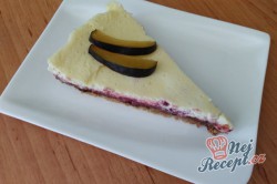 Příprava receptu Švestkový cheesecake více vrstev, krok 2