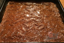 Příprava receptu Fantastický koláč Nescafé se smetanovo čokoládovou pěnou, krok 9