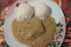 Recept Hovězí plec na hořčici s jasmínovou rýží