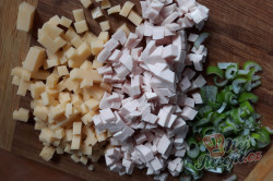 Příprava receptu Bramborové domácí krokety se sýrem a šunkou, krok 1