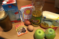 Příprava receptu Jablečno perníková bábovka, krok 1