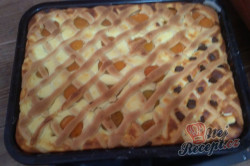 Příprava receptu Tradiční meruňkový mřížkovaný koláč s tvarohem, krok 6