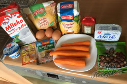 Příprava receptu Nejlepší mrkvovo-ořechová bábovka, krok 1