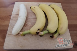 Příprava receptu Bleskový banánový dort - potěšení pro opičku, krok 1