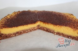 Příprava receptu FITNESS nepečený mangový dort, krok 9