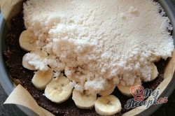 Příprava receptu FITNESS kokosový dort s banány - FOTOPOSTUP, krok 10