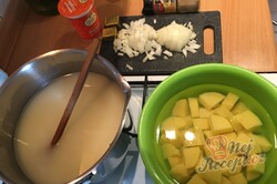 Příprava receptu Brokolicová polévka - krémová a hustá, krok 5