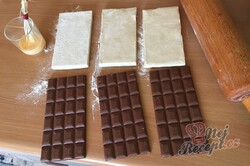 Příprava receptu Expresní čokoládová fantazie v listovém těstě, krok 2