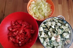 Příprava receptu Fantastická zeleninová směs s cuketou bez zavařování, krok 6