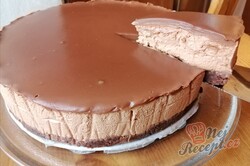 Příprava receptu Nepečený tvarohový pamlsek s čokoládou na styl cheesecaku, krok 1