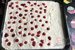 Příprava receptu Hrnkový tvarohový dort na plechu, krok 16