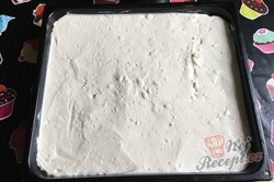 Příprava receptu Hrnkový tvarohový dort na plechu, krok 15