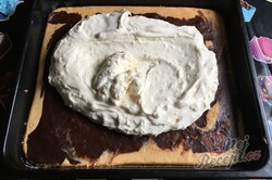 Příprava receptu Hrnkový tvarohový dort na plechu, krok 14