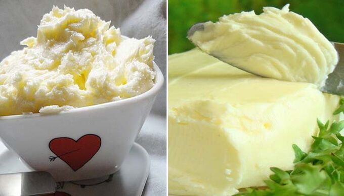 Recept Domácí máslo ze sladké a zakysané smetany