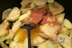 Příprava receptu Jablečný nákyp s ořechy BEZ MOUKY a CUKRU - FOTOPOSTUP, krok 3