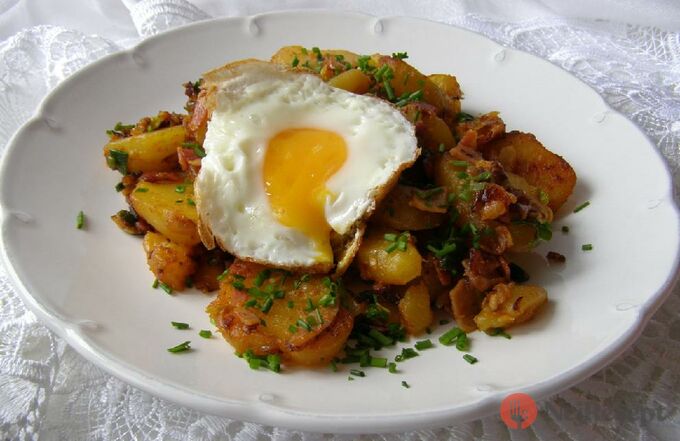 Recept Tyrolské brambory
