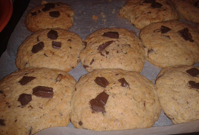 Recept Cookies, připravené do půl hodiny