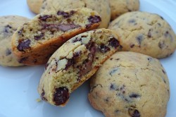 Příprava receptu Křupavé sušenky s čokoládou a nutelou, krok 1