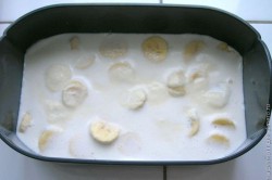 Příprava receptu Dětská pochoutka z krupice a banánů, krok 4