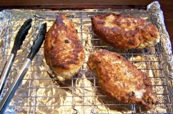 Příprava receptu Parmezánové kuřecí steaky se slaninou, krok 2