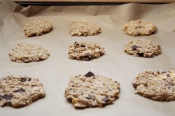 Příprava receptu Zdravé FITNESS cookies ze 2 surovin, krok 2
