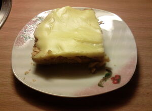 Recept Jablečný koláč s pudingem