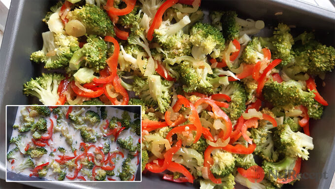 Recept Snadná a rychlá večeře - pekáč s brokolicí