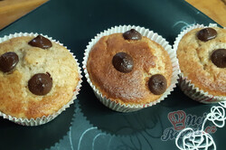 Příprava receptu Chutné banánové muffiny s čokoládou, krok 2