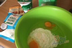 Příprava receptu Čokoládové kokosové pokušení, krok 2
