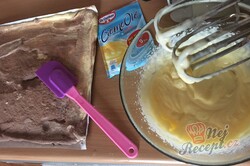 Příprava receptu Metrová roláda - krém bez vaření, krok 1