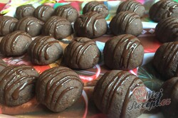 Příprava receptu Čokoládové sušenky s bohatou kokosovou náplní, krok 6