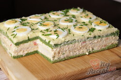 Příprava receptu Salátový slaný dort - hit silvestrovské párty, krok 11