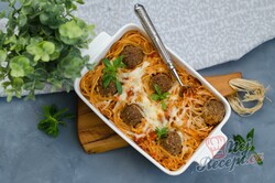 Příprava receptu Zapékané špagety s masovými kuličkami, krok 1