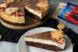 Příprava receptu Brownies cheesecake se třemi druhy čokolády, krok 5