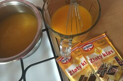 Příprava receptu Smetanové řezy s mandarinkami a želatinou, krok 4