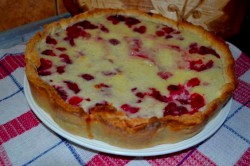 Příprava receptu Křehký malinový dort - FOTOPOSTUP, krok 12